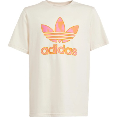 Adidas Тениска 'Summer' бежово, размер 140