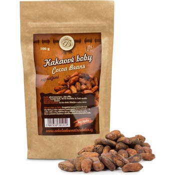 Čokoládovna Troubelice Kakaové boby nepražené, neloupané 1 kg