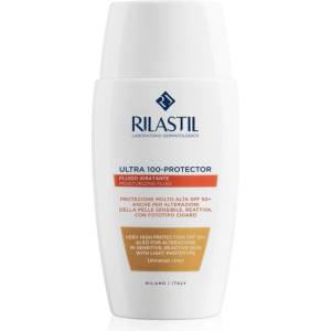 Rilastil Ultra 100-Protector защитна тонирана течност за лице SPF 50+ 50ml
