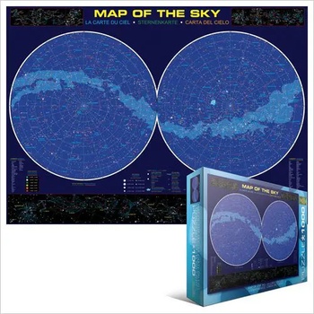 EUROGRAPHICS - Puzzle Sky map - 1 000 piese