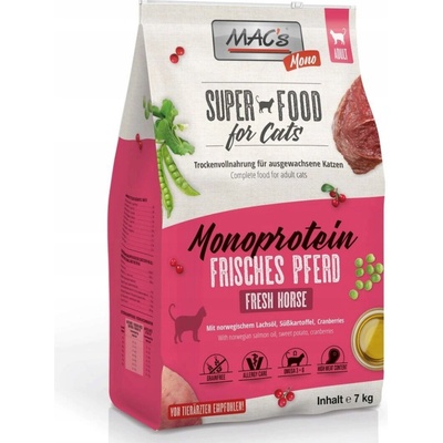MAC's Cat Adult Suché Monoproteínové Kone 7 kg