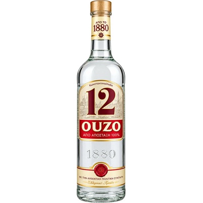 Ouzo 12 40% 1 l (holá láhev)