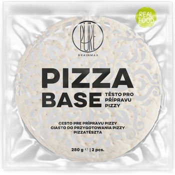 BrainMax Pure Pure® Pizza Base, готово тесто за пица от Италия, 2 бр