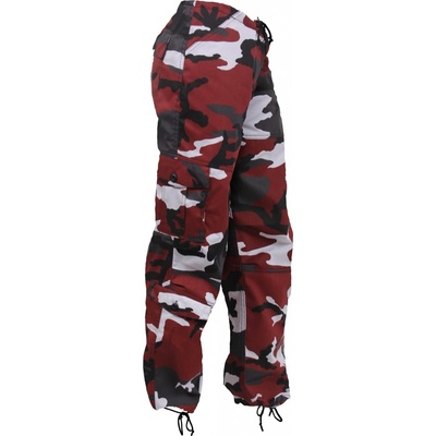 Kalhoty Rothco Paratrooper red camo