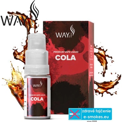 WAY to Vape Cola 10 ml 6 mg