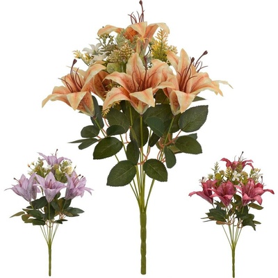 KYTICA ĽALIA TRBLIETAVÁ, ZELEŇ MIX/3F 46CM