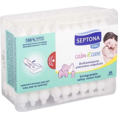 Septona baby detské Vatové tyčinky 50 ks