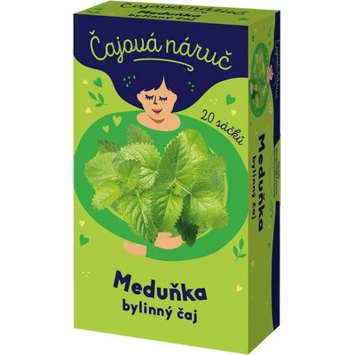 Leros Čajová náruč Meduňka bylinný čaj 20 x 1 g