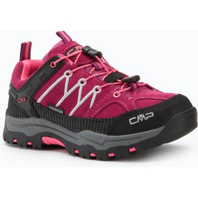 CMP детски ботуши за трекинг Rigel Low Wp berry / pink fluo