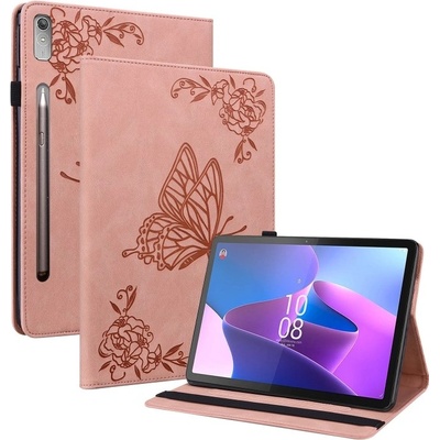 Vsetkonamobil 69565 ART BUTTERFLY Peňaženkový obal pre Lenovo Tab P12 ružový