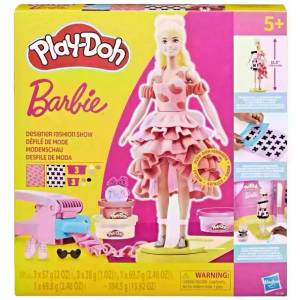Hasbro Play-Doh: Комплект пластилин за модно ревю на Барби (G1356)