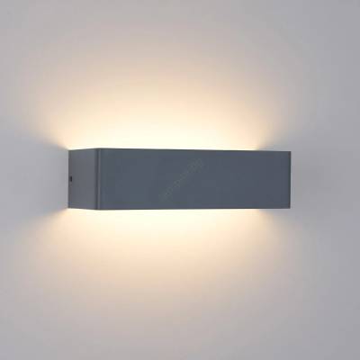 Brilagi - LED външно стенно осветително тяло DONNANI LED/12W/230V антрацит IP44 (BG4601)