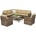 Garden Point Градински мебели Monaco Ъгъл 7 Garden Point кафяв (GAP249-COR7)