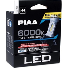 PIAA Gen4 LED náhrady autožiaroviek H4 6000K so zabudovaným štartérom LEH180