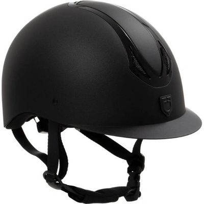 EQUESTRO Bezpečnostní helma Azael black shiny black – Zboží Dáma