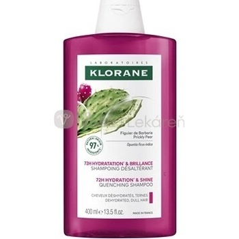 KLORANE Hydratační šampon s opuncií 400 ml