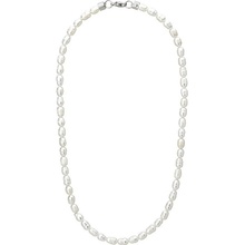 Manoki Pánský perlový Joel sladkovodní perla WA599 Bílá