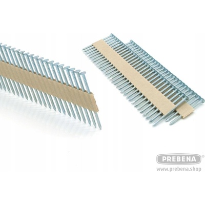 Klince spojené plastom 3,1 mm x 90 mm 31/90 21° 990 ks BKRI