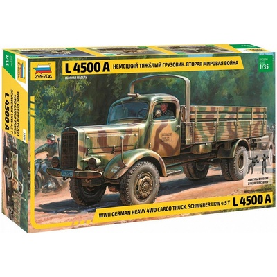Zvezda German Truck L 4500 A 1:35