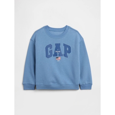 GAP Baby mikina s logem Modrá Modrá