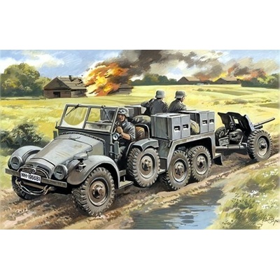 ICM Krupp L2H 143 Kfz. 69 w. PAK 36 1:72
