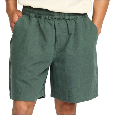 Revolution Мъжки къси панталони Revolution Linen Shorts - Dustgreen - размер XL (012-4545-0214)