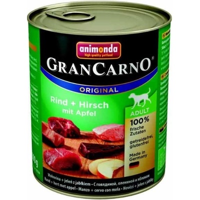 Animonda GranCarno Adult Deer & jablko 12 x 800 g