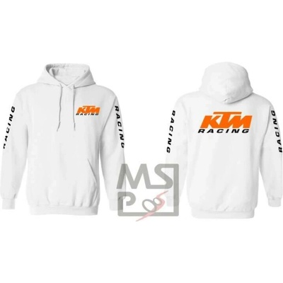 Mikina s motivem KTM Racing 2 bíla