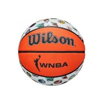 Wilson Баскетболна Топка Wilson Wnba All Team Bskt Тъмно Оранжево 6 Естествен каучук (Размер 6)