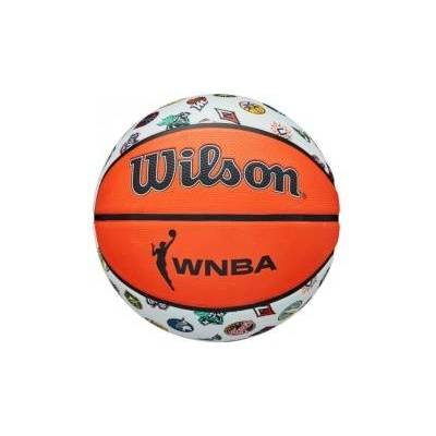 Wilson Баскетболна Топка Wilson Wnba All Team Bskt Тъмно Оранжево 6 Естествен каучук (Размер 6)