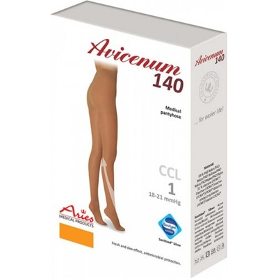 Avicenum Phlebo 140 DEN pančuchové nohavice telové