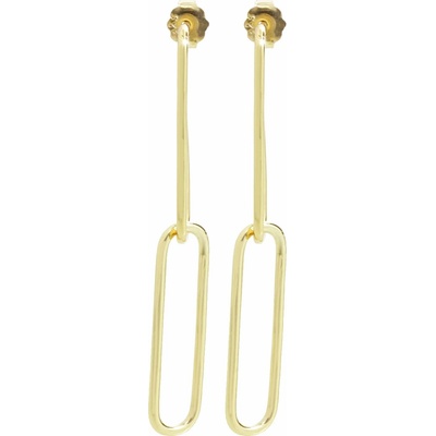 JSB Bijoux Prepojené ovály pozlátené 92400521g (Ag 925/1000, 3,14 g)