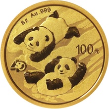 China Mint Zlatá minca Panda 8 g