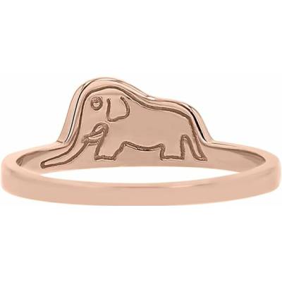 Eppi Strieborný prsteň so skrytým slonom Malý princ R47689