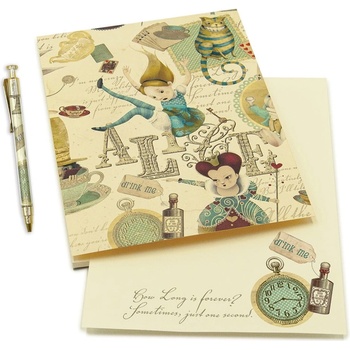 Kartos Тетрадка с химикалка 50 страници формат A5 Alice - Kartos (FUR01040301KIT)