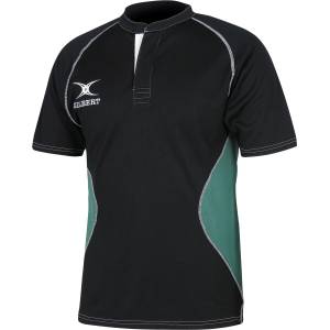 Gilbert Детска тениска Gilbert Unisex Kids Short Sleeve Performance T-Shirt - Black/Green
