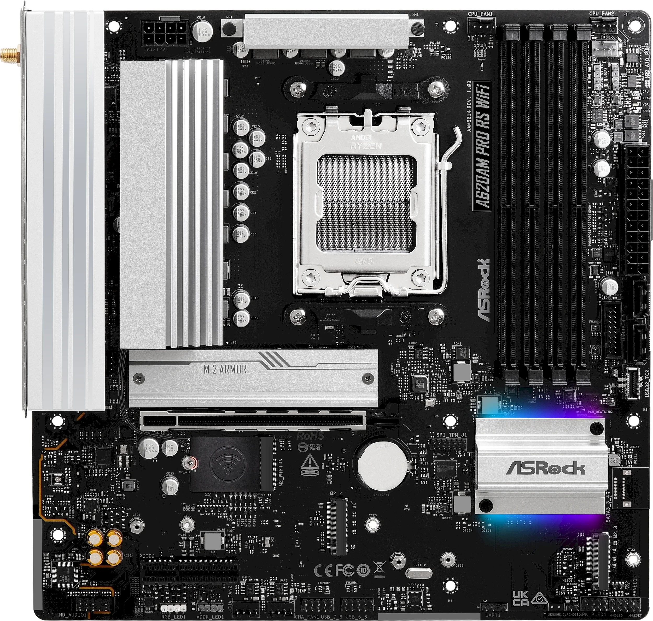 ASRock A620AM Pro RS WIFI
