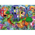 Ravensburger - Puzzle Lady Bug Lane - 1 000 piese