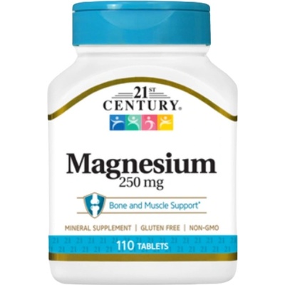 21st Century Magnesium 250 mg [110 Таблетки]