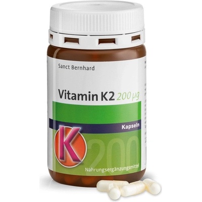 Sanct Bernhard Vitamín K2 200 µg 120 kapsúl