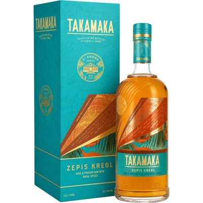 Takamaka Zepis Kreol 43% 0,7 l (kartón)