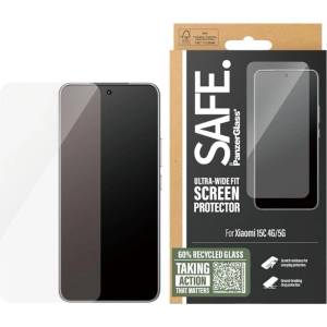 Safe Стъклен протектор SAFE - Ultra Wide Fit, Redmi 15C, прозрачен (5715685031816)