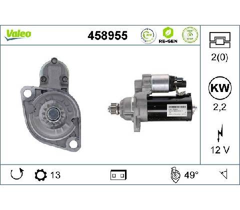 Startér VALEO 458955