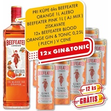 Beefeater Blood Orange 37,5% 1 l (čistá fľaša)