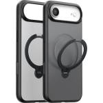 TORRAS Калъф за iPhone 17 Air - Torras - Ostand Spin MagSafe Series - Черен