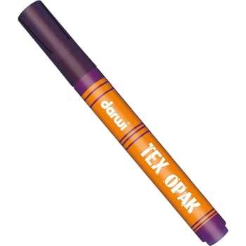 Darwi Tex Fabric Opak Marker Маркер за текстил Violet 6 ml 1 бр (DA0160013900C)