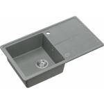 Quadron Вградена мивка Quadron Pop Tony 111, сива, композитна, 78x45 см (HTO7845SZK) Мивка за вграждане