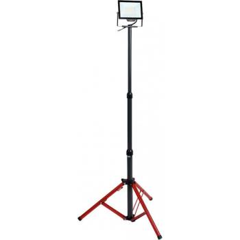 Lightex Стойка за прожектор, единична, max. 1.6m, червен + сив - Lightex (631AD0000040)