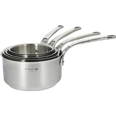 De Buyer 3410.04 MILADY, sada hrnců, nerezová ocel, 4 ks, průměr 14/16/18/20 cm