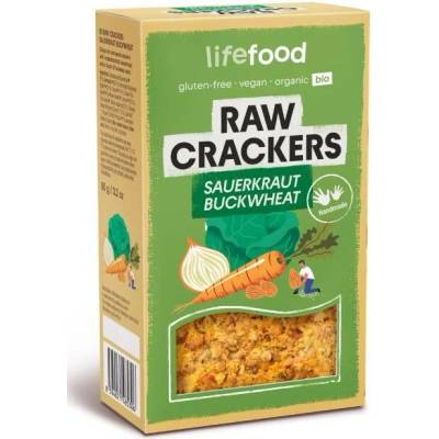 RAW Crackers KAPUSTNICA Lifefood 90 g